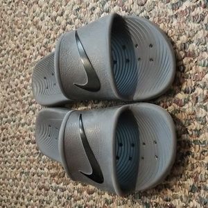 NIKE Grey Slides Men's size 11
